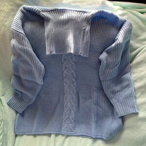 winter sweater with loose turtle neck  warm and comfy